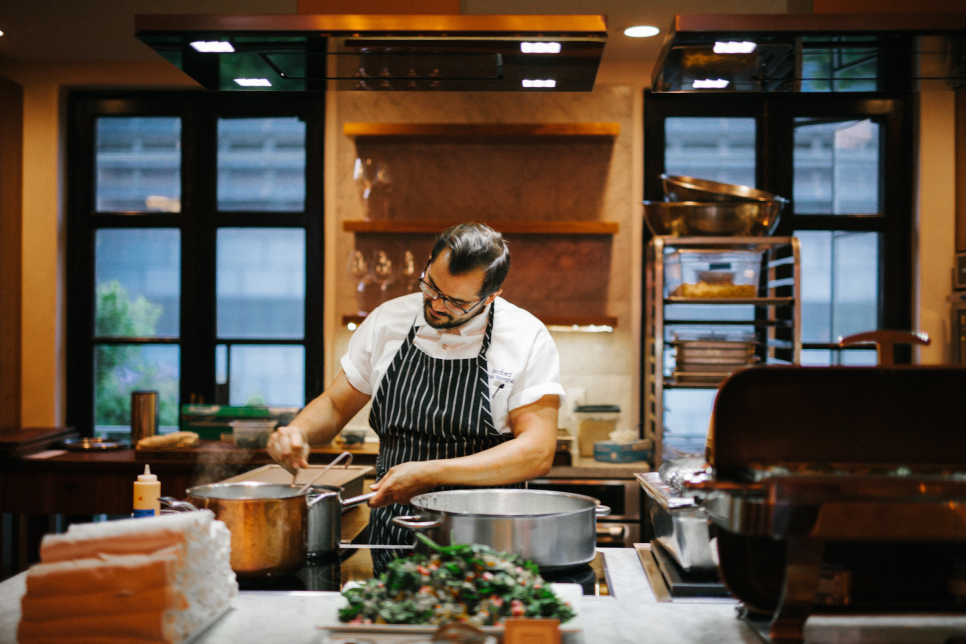 A Redbird chef in the kitchen