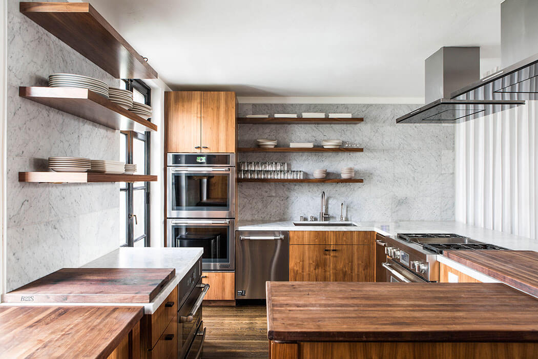 The kitchen in The Nest at Redbird | Vibiana