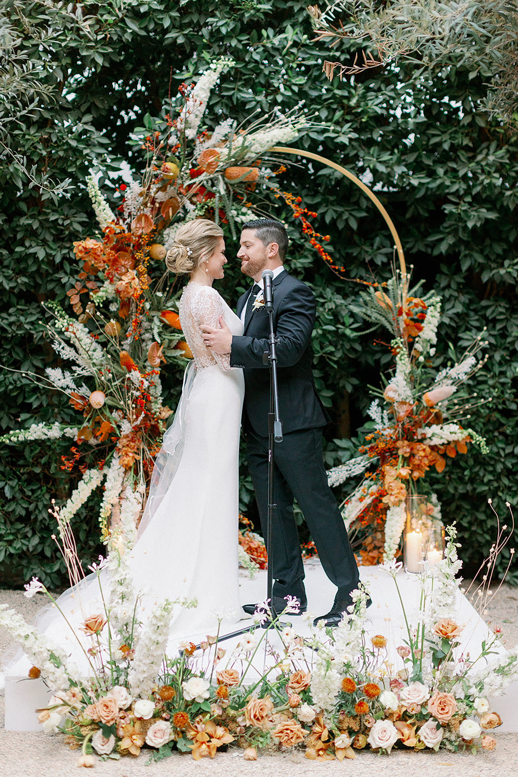Claire + Benet&#8217;s DTLA Wedding in the Garden