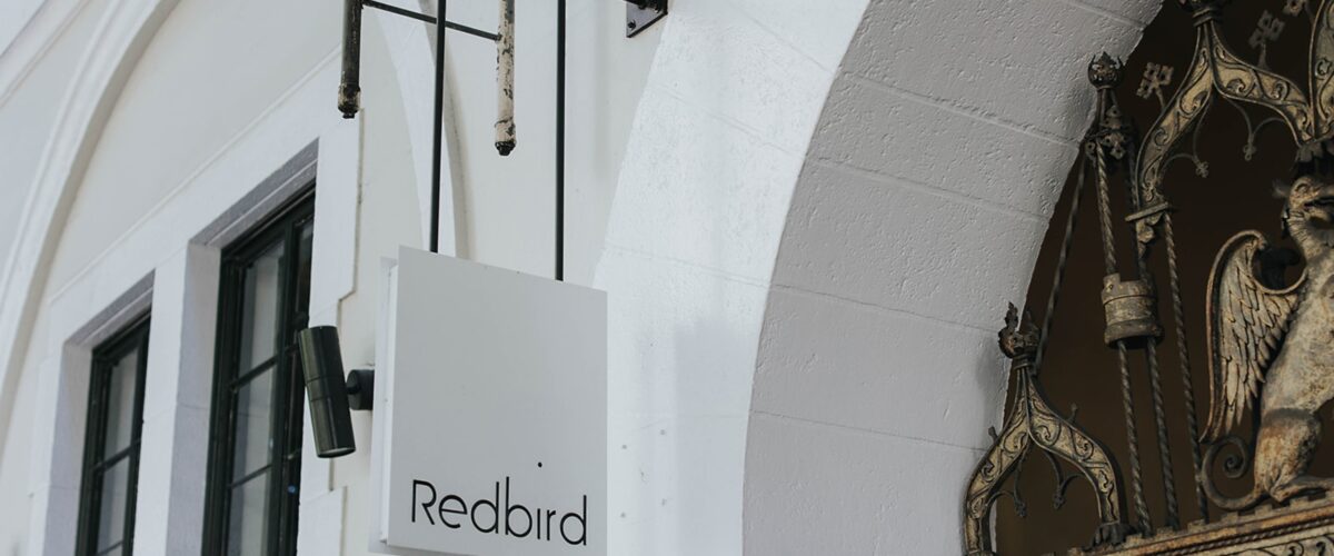 redbird exterior sign