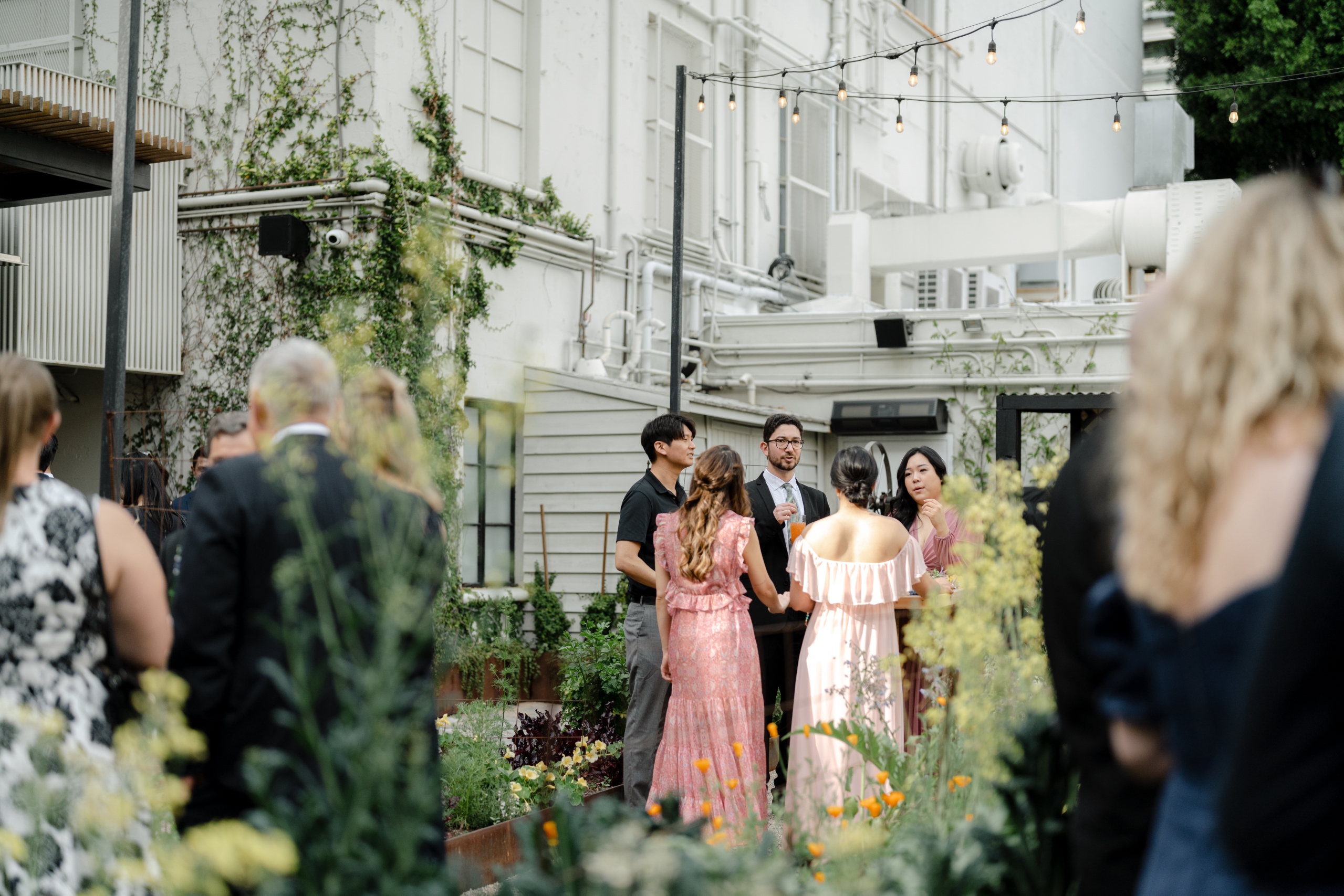 Andie + Christian&#8217;s Spring Garden Wedding