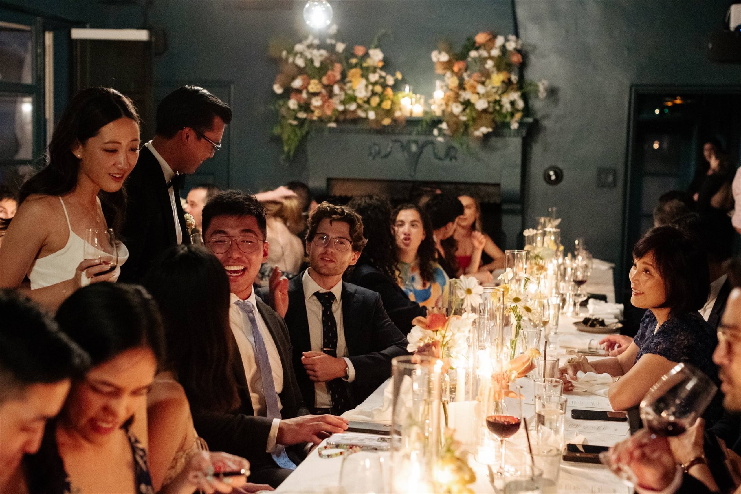 Cathrine and Kevin&#8217;s Elegant Dinner Party Wedding